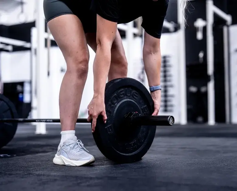 Personal training session at Troy City Fitness